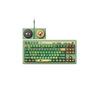 8Bitdo Clavier Mécanique Retro87 Forest Wonderland: Sans Fil BLE 2,4 GHz USB-C et Filaire, avec 8 Effets Lumineux RVB