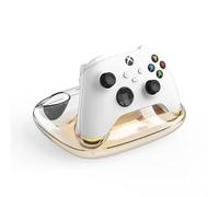 8BitDo Dock de charge double pour manettes Xbox sans fil, adaptateur EU, piles incluses blanc
