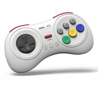 8Bitdo M30 Blanc Bluetooth/USB Manette de jeu Analogique/Numérique Android, Nintendo Switch, Nintendo Switch 2, PC