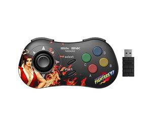 8Bitdo Manette Mai Shiranui Bluetooth Style SNK Neo Geo CD - Compatible PC Windows, Android & Neo Geo Mini