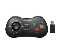 8Bitdo Manette Noire Bluetooth Style SNK Neo Geo CD - Compatible PC Windows, Android & Neo Geo Mini