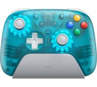8BITDO Manette Sans Fil 2,4G Avec Dock Et Sticks Hall Effect Bleue