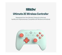 8BitDo - Nouveau Contrôleur de Jeu Sans Fil manette Ultimate 2C pour PC Windows 10/11 Steam Deck Raspberry Pi Android
