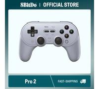 Manette Bluetooth 8BitDo Pro 2 Édition Hall Effect Noire Sans Fil Neuve