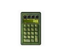 8BitDo Pavé Numérique Mécanique Rétro 18 Touches, 2,4 GHz, Filaire, Mode Calculatrice, Programmable, RGB, pour PC et Ordinateur Portable