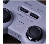 8Bitdo Pro 2 Gris Bluetooth/USB Manette de jeu Analogique/Numérique Nintendo Switch, Nintendo Switch Lite, PC, iOS