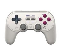 8Bitdo Pro 2 Hall Effect Blanc USB Manette de jeu Analogique/Numérique Android, Nintendo Switch