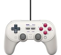 8Bitdo Pro 2 Manette Filaire USB pour Nintendo Switch, PC, Android, Steam & Raspberry Pi (G Classic Edition)