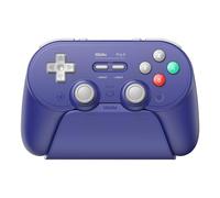 8BitDo Manette Bluetooth Pro 3 pour Switch/Switch 2 – Joysticks TMR, Gâchettes Hall, Violet