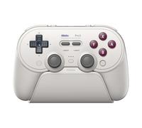 8BitDo Pro 3 Bluetooth Controller for Switch/Switch 2 - TMR Joysticks, Swappable ABXY Buttons, Pro Back Buttons, Charging Dock, Hall Effect Triggers, for Windows, Apple, SteamOS, Android - G Classic