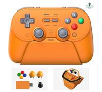 8Bitdo Pro 3 Manette Bluetooth pour Switch,Windows,Apple,SteamOS,Android | Joysticks TMR, Boutons Arrière Pro et R4/L4 Programmables, Gâchettes Hall/Tactiles, Boutons ABXY Interchangeables