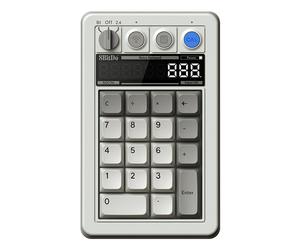 8BitDo Retro 18 Pavé Numérique M Edition - Pavé Mécanique Bluetooth, Batterie Lithium, Compatible PC et Mac