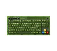 8Bitdo Retro 87 Mechanical Keyboard with RGB Backlight, Bluetooth/2.4G/USB-C Hot Swappable Wireless Gaming Keyboard for Windows and Android - Xbox Edition - AZERTY French ISO Layout