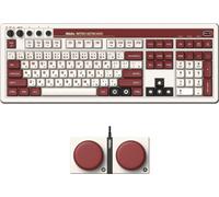 8BitDo Retro Mechanical Keyboard (Fami Edition) avec Numpad intégré + Dual Super Buttons - UK