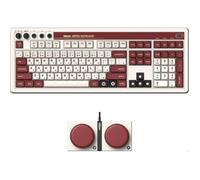 8BitDo Retro Mechanical Keyboard (Fami Edition) with Integrated Numpad Dual Super Buttons - UK