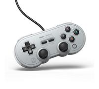 8Bitdo Manette de jeu SN30 Pro USB – Édition grise – pour Nintendo Switch, PC