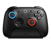 8Bitdo Ultimate 2 Bluetooth Controller for Switch & Windows PC, Switch Pro Controller with TMR Joysticks, Switchable Hall Effect/Tactile Triggers, Vibration and Motion Control, RGB Fire Ring, Black
