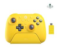 8Bitdo Ultimate 2 Manette Bluetooth pour Switch 2/Switch/PC Windows | Joysticks TMR, Triggers Tactiles/Hall, L4/R4 Programmable & 2 Boutons Arrière, Anneau de Feu RGB