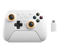 8Bitdo Ultimate 2 Wireless Blanc Bluetooth/RF/USB Manette de jeu Analogique/Numérique Android, MAC, PC