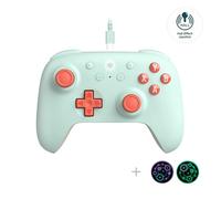 8Bitdo Ultimate 2C Joysticks à effet Hall et déclencheurs de Hall Contrôleur filaire pour PC Windows et Android, avec pare-chocs L4/R4 reprogrammables, fonction Turbo et vibration Rumble (menthe)