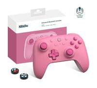 8Bitdo Ultimate 2C Manette Bluetooth Pour Switch 2, Switch/OLED/Lite, Joysticks À Effet Hall, Gâchettes Numériques Non Linéaires, Bumpers L4/R4 Remappables, Mouvement 6 Axes, Vibration (Rose)