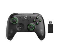 8Bitdo Ultimate 2C Wireless Controller for Windows PC and Android, with 1000 Hz Polling Rate, Hall Effect Joysticks and Triggers, and Remappable L4/R4 Bumpers (Transparent Black)
