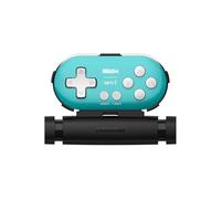 8Bitdo Zero 2 Mini manette de jeu Bluetooth avec clip mobile pour Switch, Windows, Android (édition turquoise)