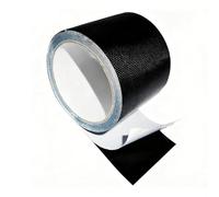 8cm*5m Ruban Adhésif, Scotch Etanche Eau, Ruban Etancheite, Ruban de Réparation, pour Bâche de Camion, Auvent, Tente, Fort Pouvoir Adhésif & Résistance à la Déchirure (Noir)