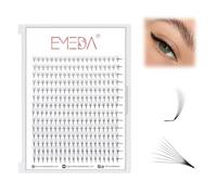 8D extension de cils volume M Curl 0,07mm Mixed 8-14mm Effets Eyeliner Extensions cils russes cils en grappe œil de chat œil de renard stylisé 8D M L+ Curl Premade volume fans (8D 0.07-M-mix)