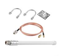 8dBi 915MHz pour lora antenne fibre optique pour omni pour meshtastic pour esp32 hélium mineur pour rak pour nebra pour bobcat 300 pour sensecap M1 avec câble de 1 m N