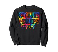 8e année Drip Back to School Huitième année Enfants Garçons Filles Sweatshirt