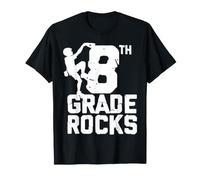 8e année garçons Escalade Premier Jour d'école huitième T-Shirt