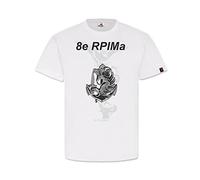 8e RPIMA régiment de parachutistes d'infanterie de Marine Armée T-shirt #31569 - Blanc - X-Large