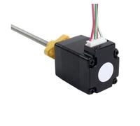 8E11S0504SC5-100RS NEMA 8 External Trapezoidal Linear Stepper electronic starter 0.5A 28.2mm Stack Screw Lead 1mm Lead Length 100mm ICXLPMC