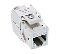 8er Pack Keystone RJ45 Buchse geschirmt Cat.6A weiß (76207W)