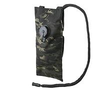 8Fields Sac à dos d'hydratation tactique classique MOLLE + poche plate de 3 l pour trekking, camping, armée, Multicamo Black, taille unique