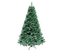 8ft/240cm Arbre de Noël Artificiel Alaskan Pine Vert 1100 Pointes Xmas Home Décorations 2,4m, Support métallique