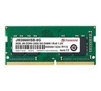 8GB JM DDR4 2666 SO-DIMM 1Rx16 1Gx16 CL19 1.2V 8GB JM DDR4 2666 SO-DIMM 1Rx16 1.2V