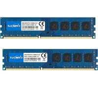 8GB Kit (2x4GB) DDR3 1333MHz PC3-10600 Unbuffered Non-ECC CL9 2Rx8 1.5V Dual Rank 240 Pin UDIMM Bureau Mémoire RAM Module Upgrade
