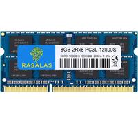 8GB PC3L-12800S RAM for Laptop: DDR3-1600MHz 2Rx8 1.35V 204-Pin CL11 Portable Memory RAM Module Upgrade