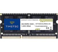 8Go Ddr3 / Ddr3L 1600Mhz Pc3-12800 Non-Ecc Sans Tampon 1,35V/1,5V Cl11 2Rx8 Double Rang 204 Broches Sodimm Ordinateur Portable Ordinateur Portable Mémoire Ram