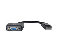8in DisplayPort to VGA Adapter - DP to VGA Adapter Converter - Black - M/F - Câble DisplayPort - DisplayPort (M) pour HD-15 (VGA) (F) - 20.32 cm -