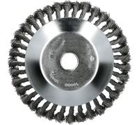 8in Tondeuse Tête de pinceau désherbage universel fil acier roue désherbage gazon mover accessoires