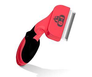 8in1 Brosse Anti-mue - Outil de Toilettage Pour Chiens de Taille Moyenne à Poils Longs et Courts - Elimine le Sous-poils Mort - Réduit la Chute Jusqu'à 90% - Taille M