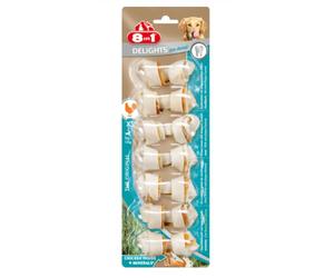 8IN1 Délicatesse Dental Delights Bones xs 7 pièces