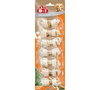 8IN1 Delights Bones XS Os à mâcher avec viande de poulet roulée 7 pièces
