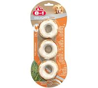 8in1 - Delights Rings - 3 Anneaux à mâcher garnis de viande de poulet