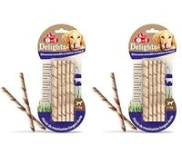 8in1 Delights Twisted Bœuf 10 Bâtonnets pour Chien (Lot de 2)