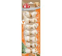 8in1 Delights XS - Os à Mâcher Garnis de Poulet pour Chien de Petite Taille - 7 pièces - Pack de 6