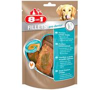 8in1 Fillet Pro Dental – Friandises dentaires pour chiens grandes races au poulet – 80g